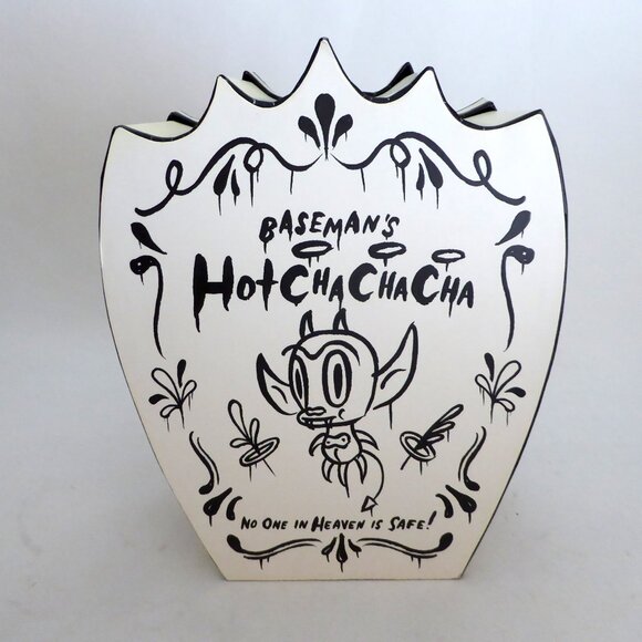 NEW 2006 7” LE #384/500 HOT CHA CHA CHA BLACK DEVIL DEMON DESIGNER VINYL FIGURE - Picture 10 of 14